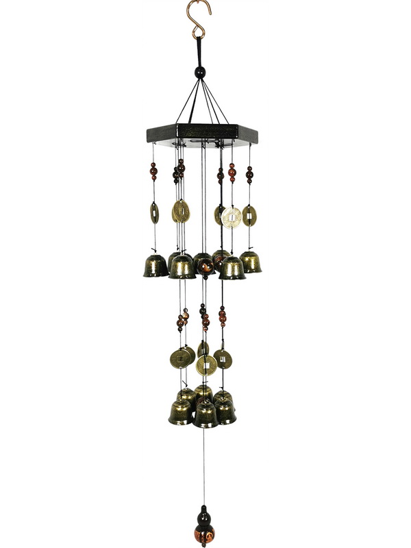 Chinese Bells & Coins Wealth Wind Chime